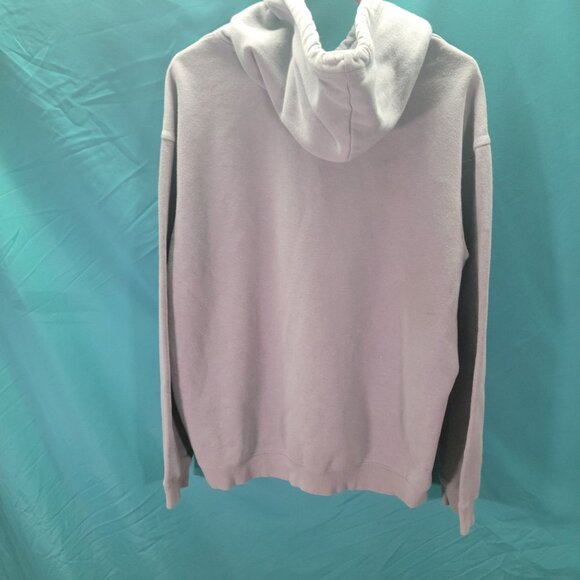 H&M Relaxed Fit Gray Hoodie Sweatshirt Size L - Picture 7 of 10